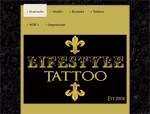 Tablet Screenshot of lifestyle-tattooshop.com